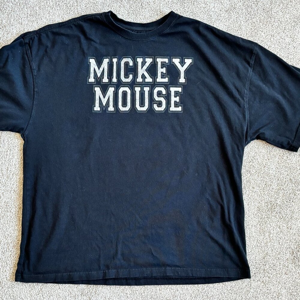Disney Mickey Mouse 1928 Black Shirt Adult XL